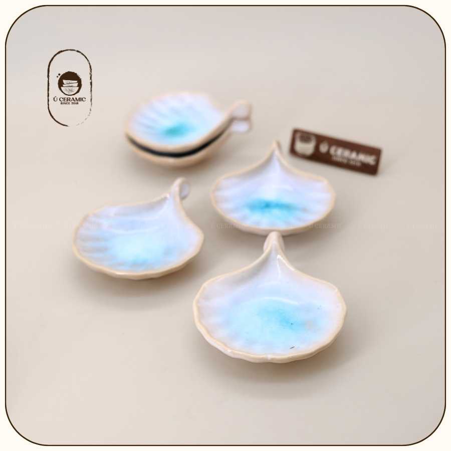 Chén Chấm Kiểu Lá Rẻ Quạt