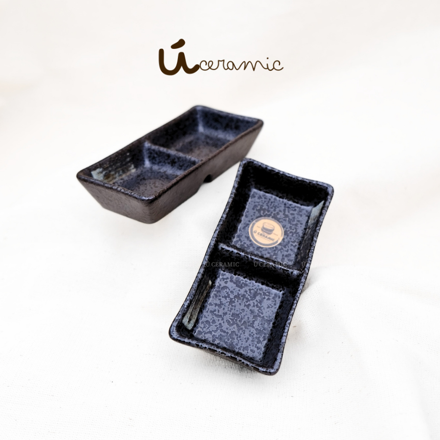 Chén Chấm 2 ngăn UC121VC