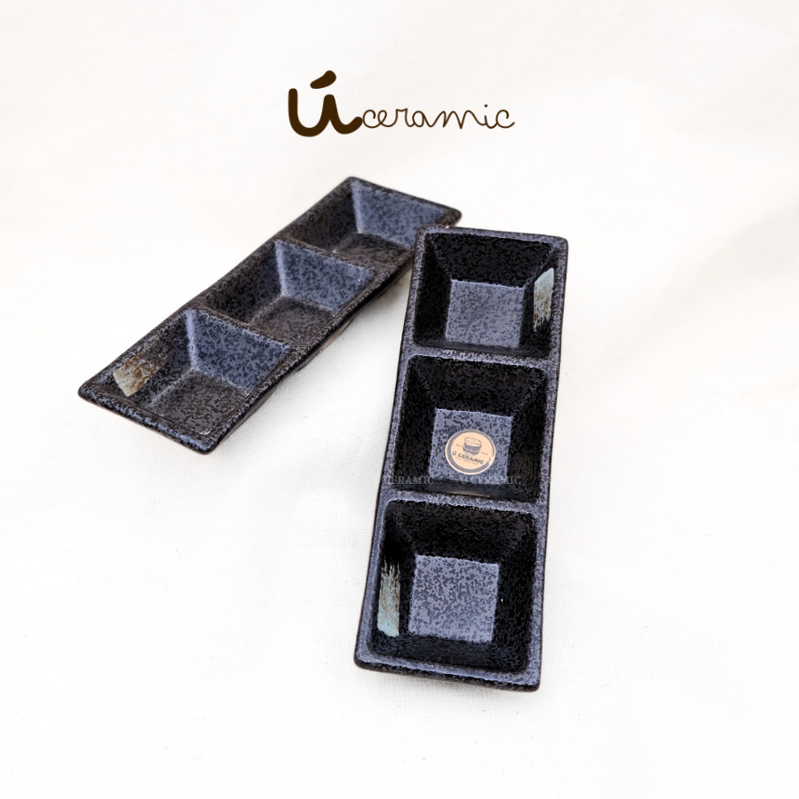 Chén Chấm 3 ngăn UC76VC