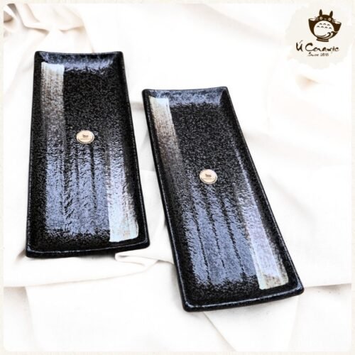 Dĩa Chữ Nhật Đựng Sushi Roll