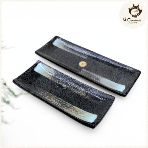 Dĩa Chữ Nhật Đựng Sushi Roll