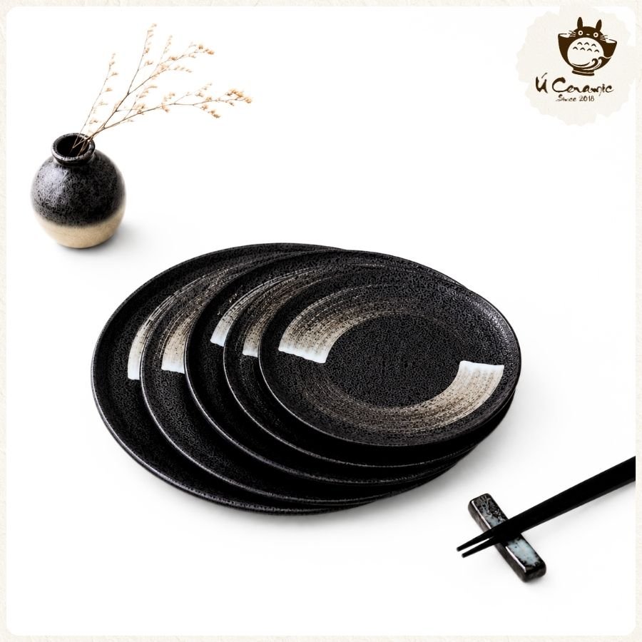 Dĩa Tròn Đen Vệt Cọ UC04VC UC01VC UC28VC UC97VC UC66VC UC67VC (7)
